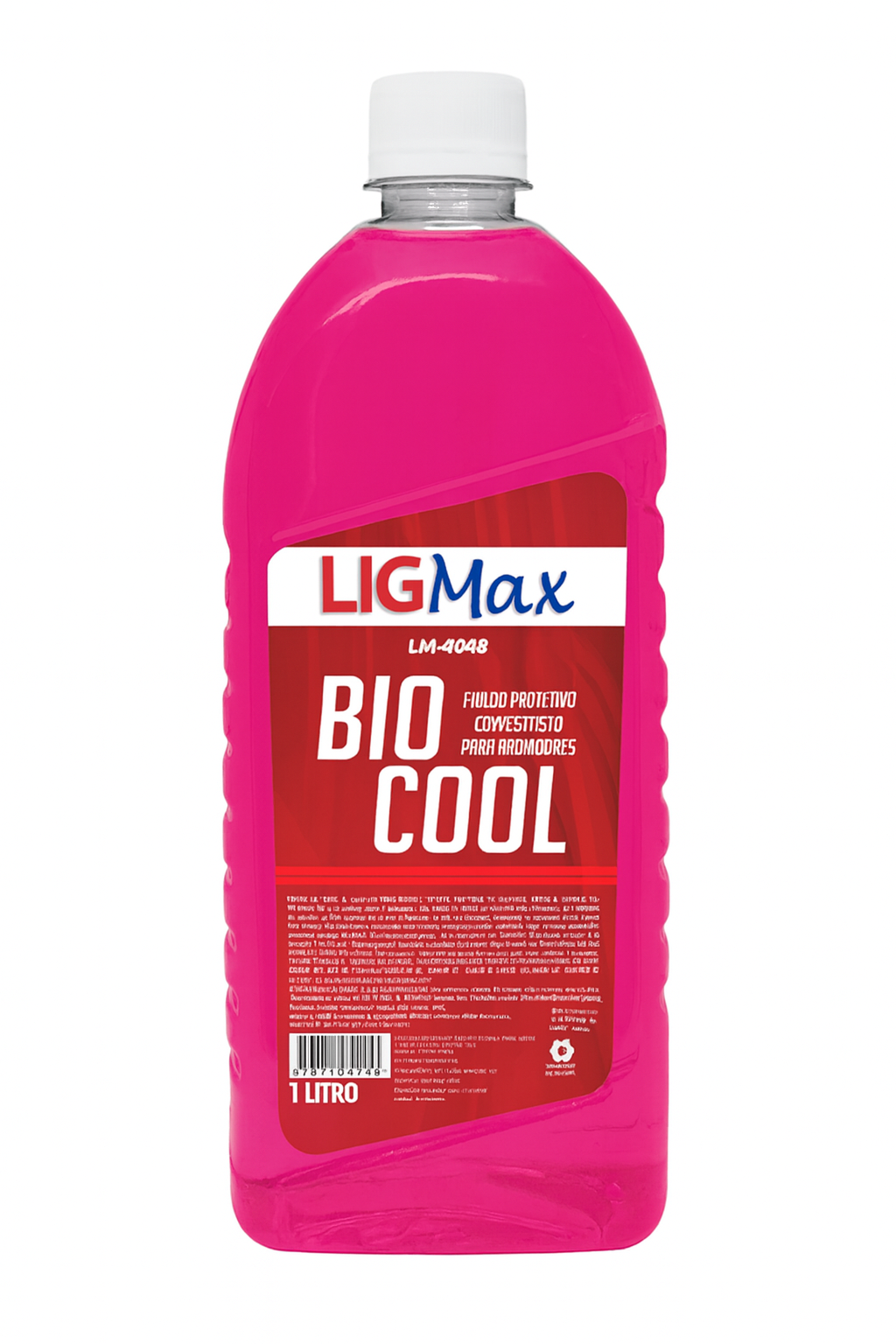 Aditivo Radiador LigMax 1 Litro Biocool Rosa