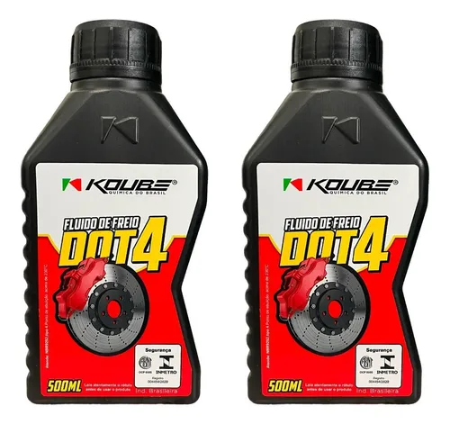 Óleo Fluido Freio Dot 4 500ml Koube Original