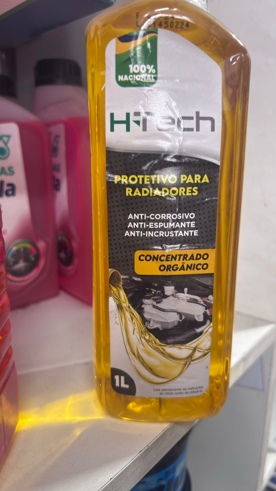 HT-11020 - Aditivo Radiador Amarelo Concentrado Hitech - 1 Litro - Imagem 4