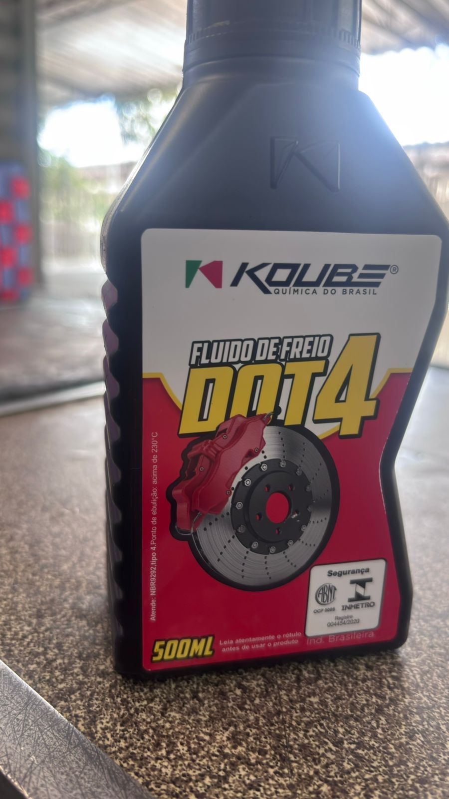 Óleo Fluido Freio Dot 4 500ml Koube Original - Imagem 4