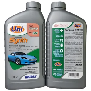 Óleo Motor Sintético Ingrax Uni Synth 5w40 Sn 1 Litro