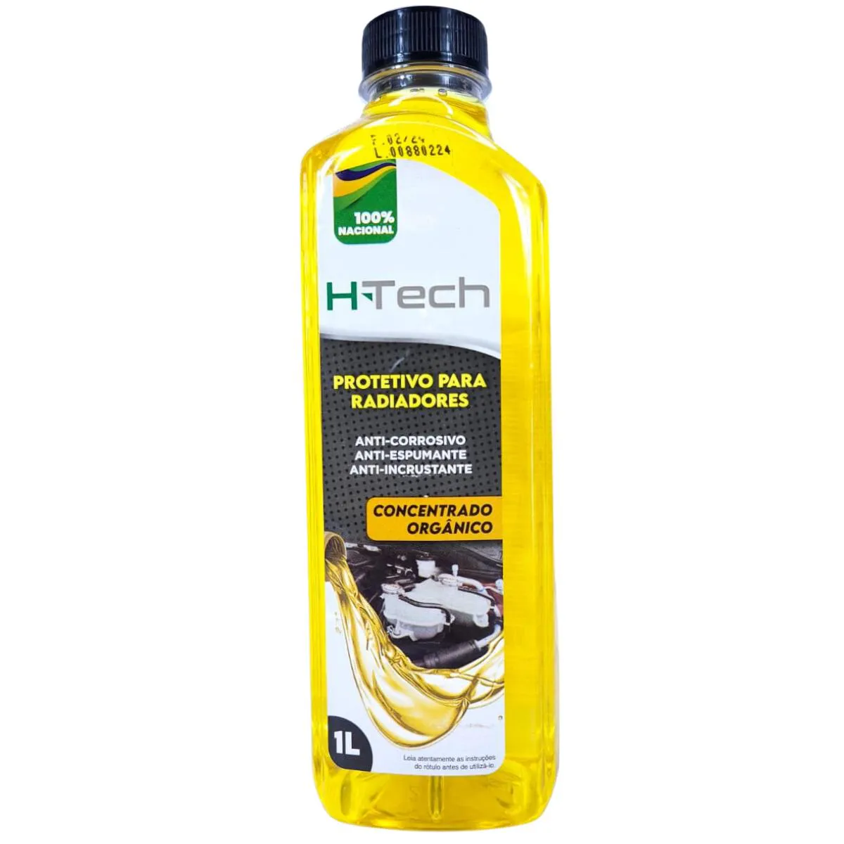 HT-11020 - Aditivo Radiador Amarelo Concentrado Hitech - 1 Litro