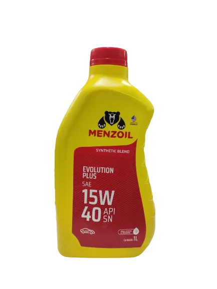 Óleo Motor Menzoil Evo Plus 15w40 Api Sn Semissintético 1lt